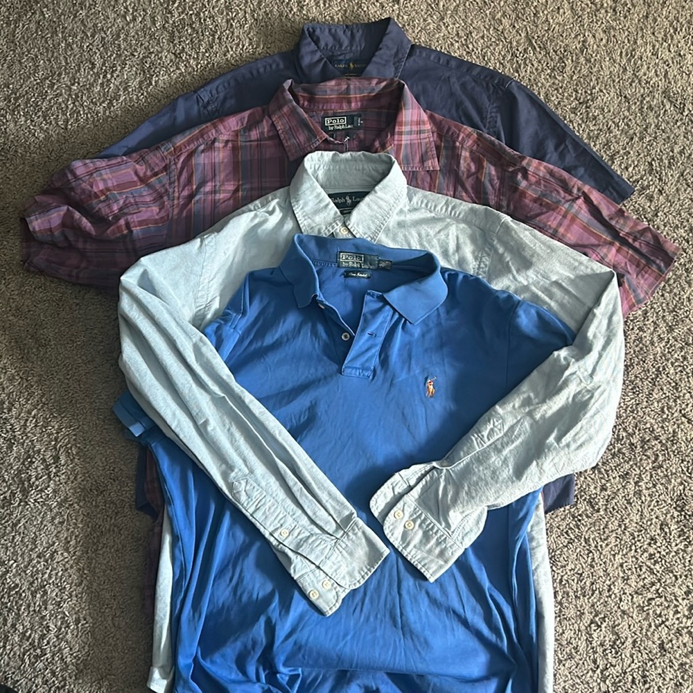 Bundle of polo shirts. 4 for 1!!!